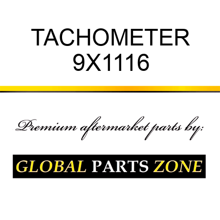 TACHOMETER 9X1116