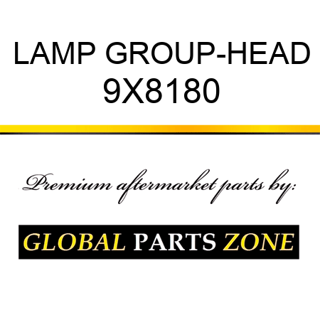 LAMP GROUP-HEAD 9X8180