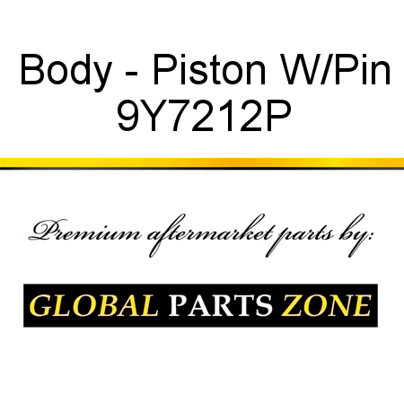 Body - Piston W/Pin 9Y7212P