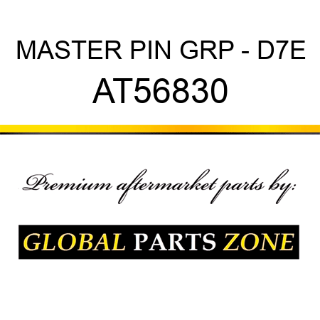 MASTER PIN GRP - D7E AT56830