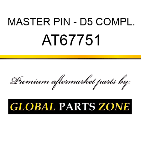 MASTER PIN - D5 COMPL. AT67751