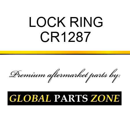 LOCK RING CR1287