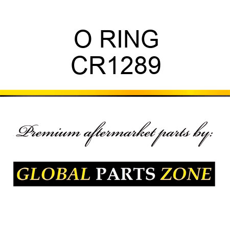 O RING CR1289