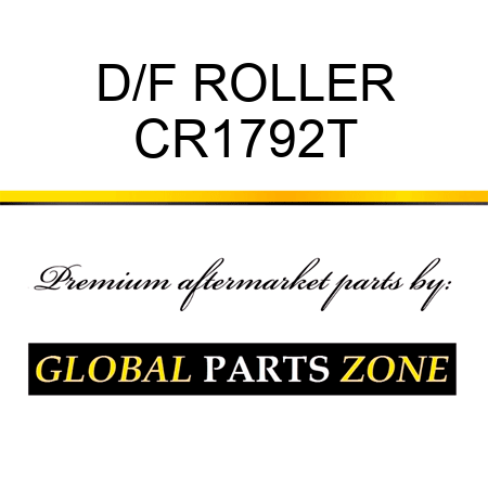 D/F ROLLER CR1792T