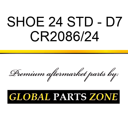 SHOE 24 STD - D7 CR2086/24