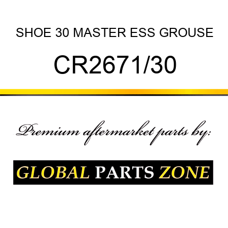 SHOE 30 MASTER ESS GROUSE CR2671/30