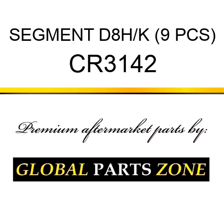 SEGMENT D8H/K (9 PCS) CR3142