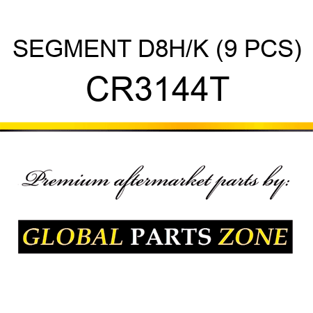 SEGMENT D8H/K (9 PCS) CR3144T