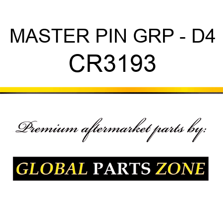 MASTER PIN GRP - D4 CR3193