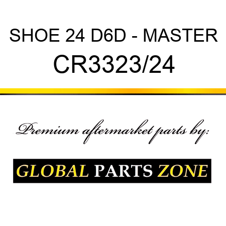 SHOE 24 D6D - MASTER CR3323/24