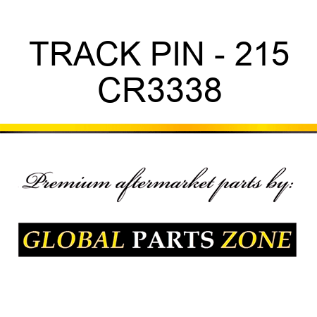 TRACK PIN - 215 CR3338