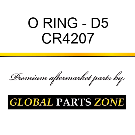 O RING - D5 CR4207