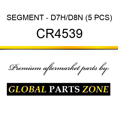 SEGMENT - D7H/D8N (5 PCS) CR4539