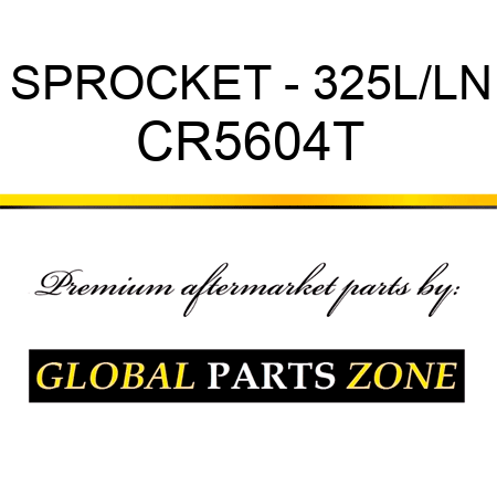 SPROCKET - 325L/LN CR5604T