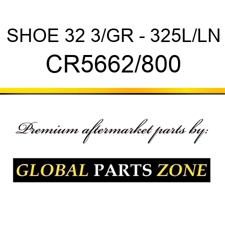 SHOE 32 3/GR - 325L/LN CR5662/800