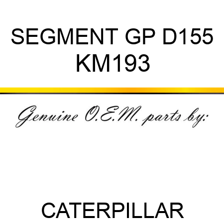 SEGMENT GP D155 KM193