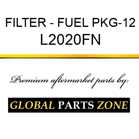FILTER - FUEL PKG-12 L2020FN