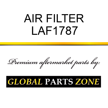 AIR FILTER LAF1787