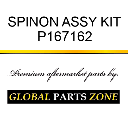 SPINON ASSY KIT P167162