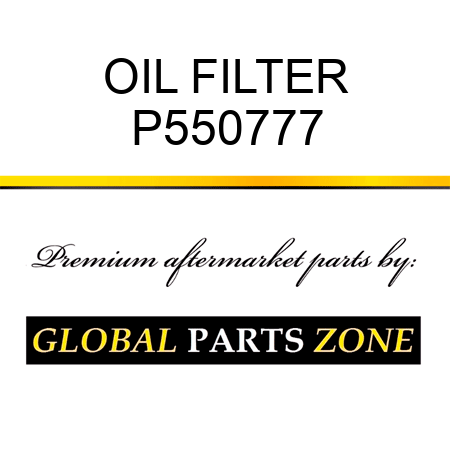 OIL FILTER P550777