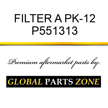 FILTER A PK-12 P551313