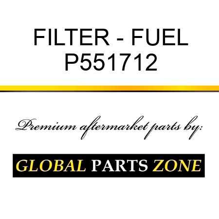 FILTER - FUEL P551712