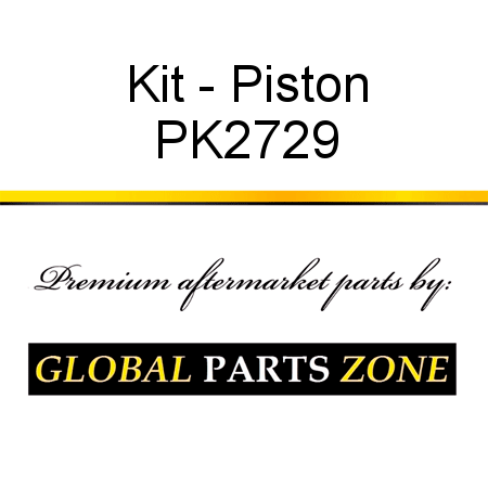 Kit - Piston PK2729