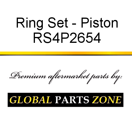 Ring Set - Piston RS4P2654