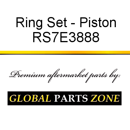 Ring Set - Piston RS7E3888