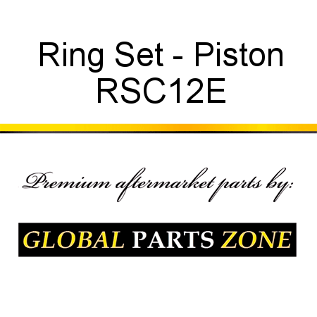 Ring Set - Piston RSC12E