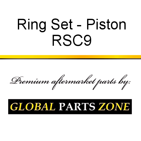 Ring Set - Piston RSC9
