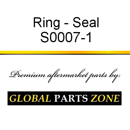 Ring - Seal S0007-1