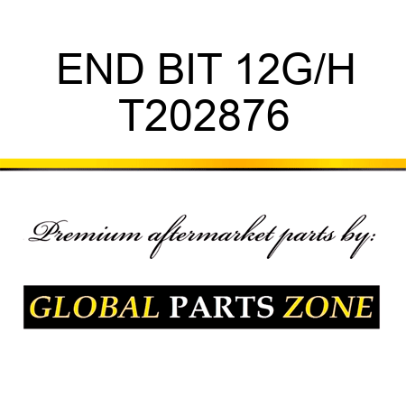 END BIT 12G/H T202876
