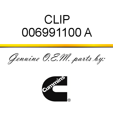 CLIP 006991100 A