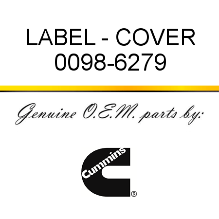 LABEL - COVER 0098-6279