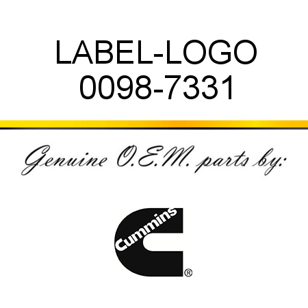 LABEL-LOGO 0098-7331