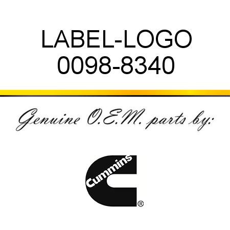 LABEL-LOGO 0098-8340