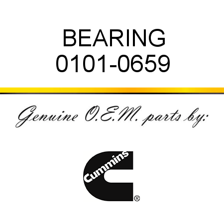 BEARING 0101-0659