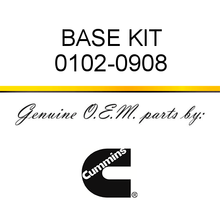 BASE KIT 0102-0908