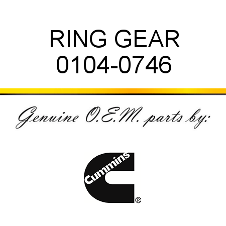 RING GEAR 0104-0746