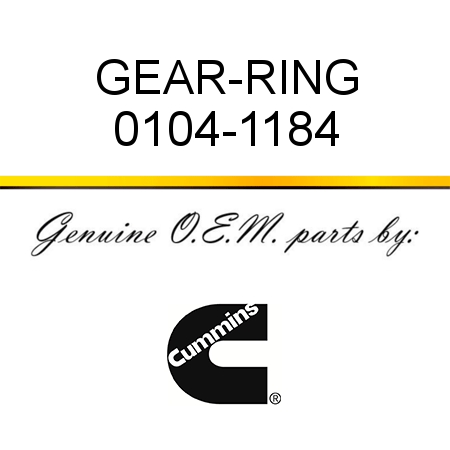 GEAR-RING 0104-1184