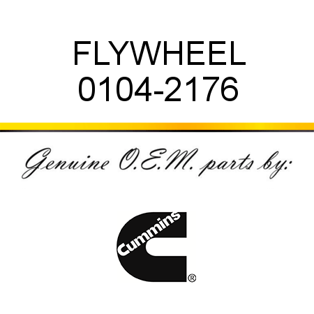 FLYWHEEL 0104-2176