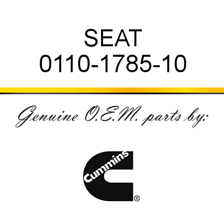 SEAT 0110-1785-10