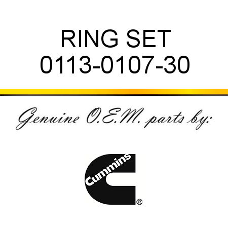 RING SET 0113-0107-30