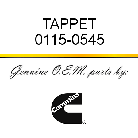 TAPPET 0115-0545