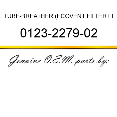 TUBE-BREATHER (ECOVENT FILTER LI 0123-2279-02