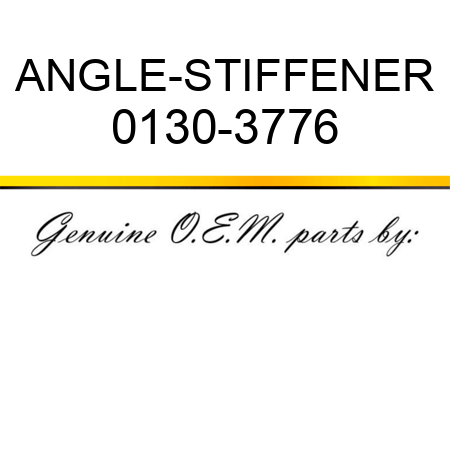 ANGLE-STIFFENER 0130-3776