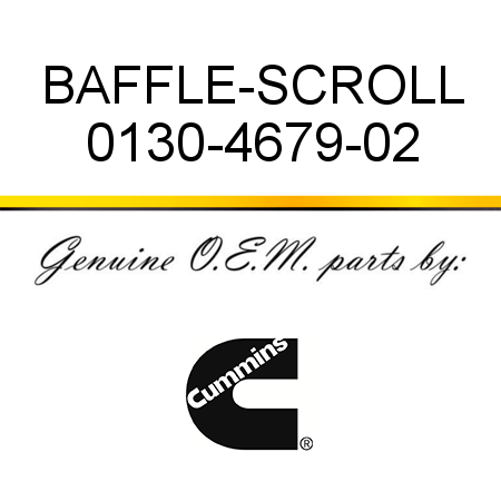 BAFFLE-SCROLL 0130-4679-02