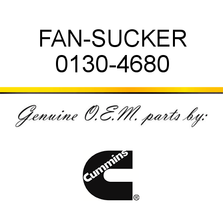 FAN-SUCKER 0130-4680