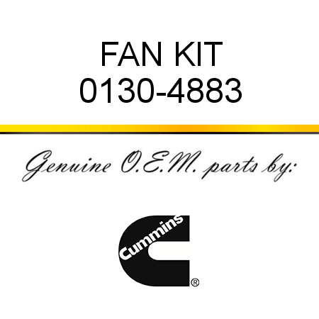 FAN KIT 0130-4883